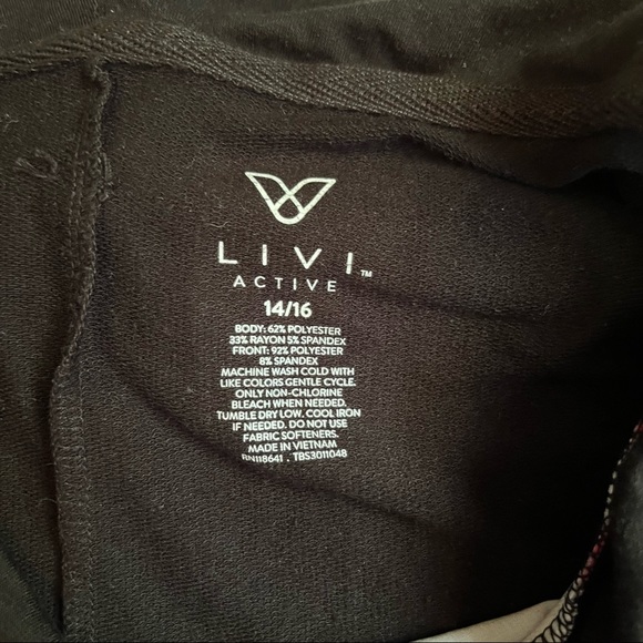 Livi Active cowl neck graphic sweatshirt - Picture 3 of 10